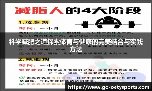 科学减肥之道探索体育与健康的完美结合与实践方法